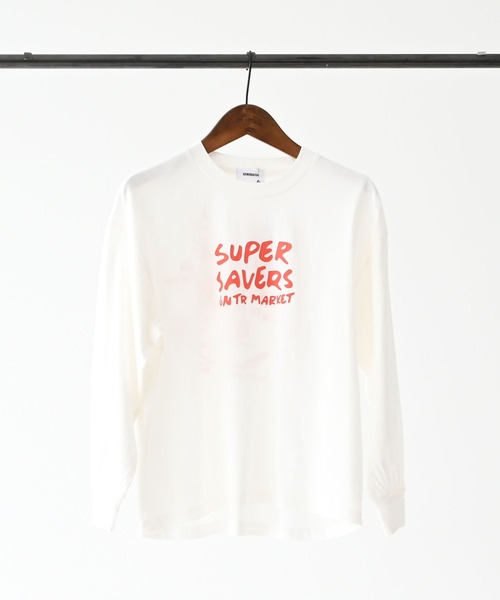GENERATOR(ジェネレーター)の「ジェネレーター SUPER SAVERS L/S Tシャツ(Tシャツ/カットソー・キッズ・ホワイト/ベージュ系その他/ブラック・M/L/XL)」の15枚目の写真