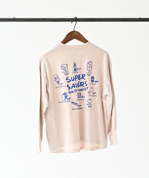 GENERATOR(ジェネレーター)の「ジェネレーター SUPER SAVERS L/S Tシャツ(Tシャツ/カットソー・キッズ・ホワイト/ベージュ系その他/ブラック・M/L/XL)」の16枚目の写真