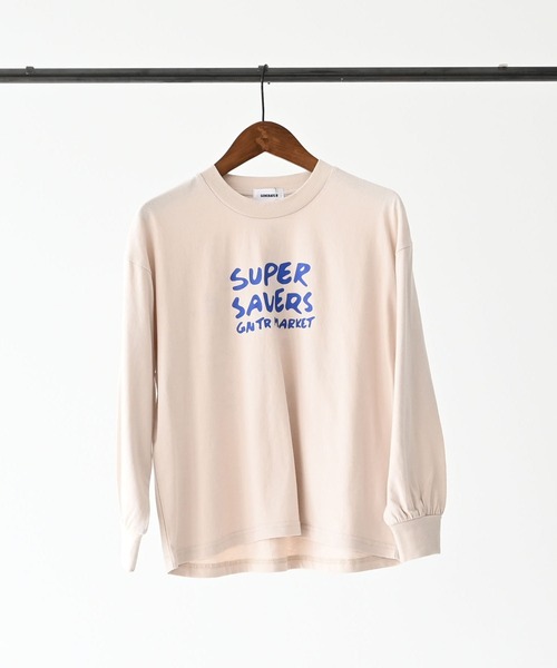 GENERATOR(ジェネレーター)の「ジェネレーター SUPER SAVERS L/S Tシャツ(Tシャツ/カットソー・キッズ・ホワイト/ベージュ系その他/ブラック・M/L/XL)」の17枚目の写真