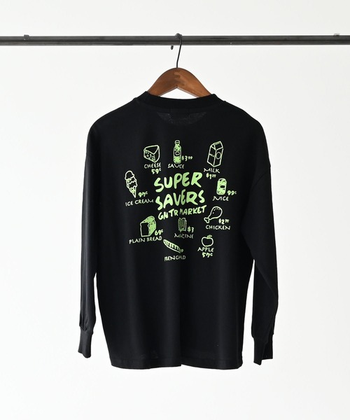 GENERATOR(ジェネレーター)の「ジェネレーター SUPER SAVERS L/S Tシャツ(Tシャツ/カットソー・キッズ・ホワイト/ベージュ系その他/ブラック・M/L/XL)」の18枚目の写真