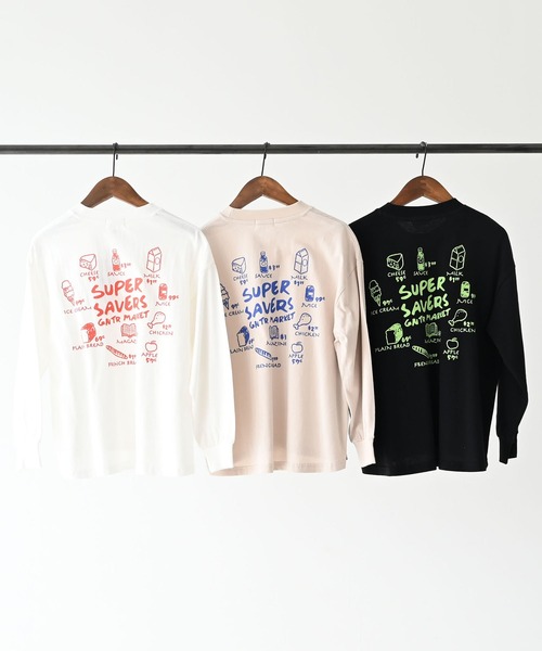 GENERATOR(ジェネレーター)の「ジェネレーター SUPER SAVERS L/S Tシャツ(Tシャツ/カットソー・キッズ・ホワイト/ベージュ系その他/ブラック・M/L/XL)」の21枚目の写真