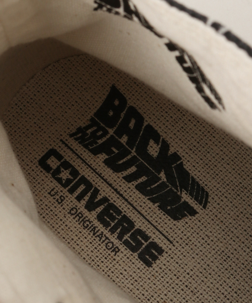 CONVERSE（コンバース）の「【CONVERSE/コンバース】ALL STAR US MT HI BACK TO THE FUTURE（スニーカー・レディース・ブラック・25cm/24.5cm/24cm/23.5cm）」の2枚目の写真