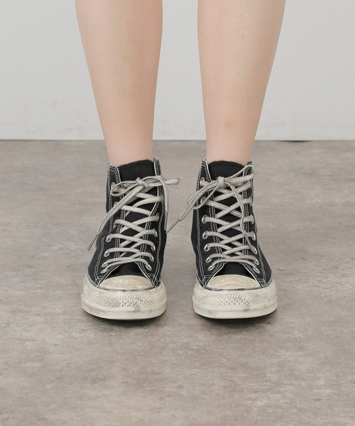 CONVERSE（コンバース）の「【CONVERSE/コンバース】ALL STAR US MT HI BACK TO THE FUTURE（スニーカー・レディース・ブラック・25cm/24.5cm/24cm/23.5cm）」の4枚目の写真