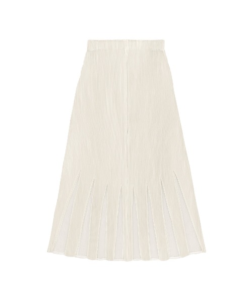 Gongdid Design(ゴンディッドデザイン)の「【Gongdid Design】Maxi see through skirt プリーツシースルー ロングスカート(スカート・レディース・ブラック/オフホワイト・FREE)」の11枚目の写真