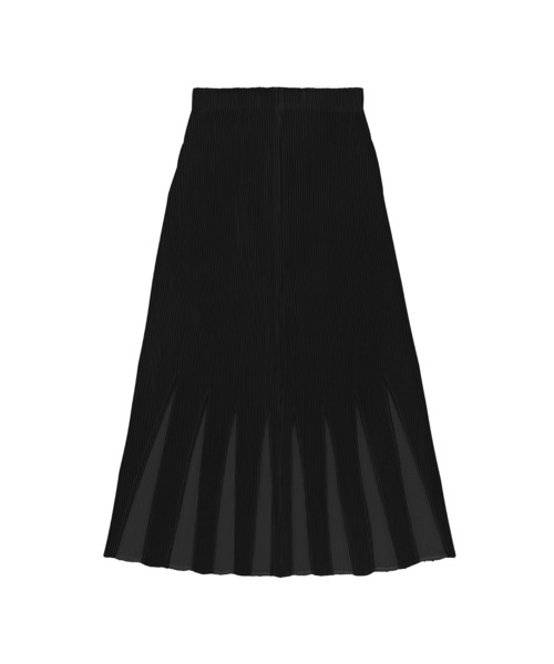 Gongdid Design(ゴンディッドデザイン)の「【Gongdid Design】Maxi see through skirt プリーツシースルー ロングスカート(スカート・レディース・ブラック/オフホワイト・FREE)」の21枚目の写真
