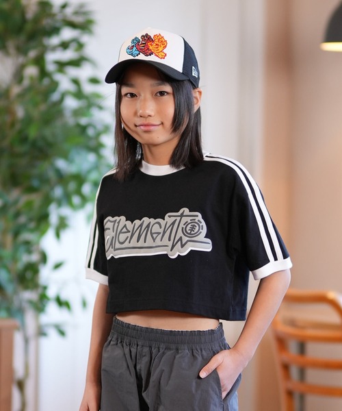 ELEMENT/エレメント TAG SS GIRLS キッズ 半袖Tシャツ BF02E-256