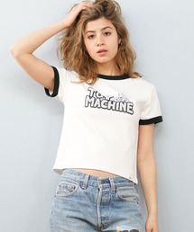 【ミニTシャツ】TOY MACHINE/トイマシーン リンガーTシャツ MTMSFST13