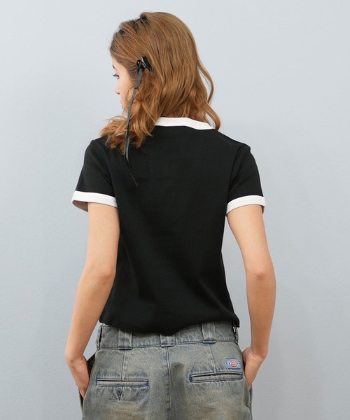 TOY MACHINE(トイ マシーン)の「【ミニTシャツ】TOY MACHINE/トイマシーン リンガーTシャツ MTMSFST13(Tシャツ/カットソー・レディース・ブラック/ホワイト・M/L)」の10枚目の写真