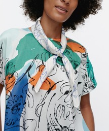 marimekko(}bR)Lierio Cactis / scarf(Xg[/V[)