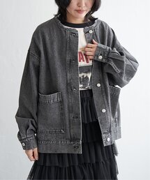 VENCEEXCHANGE | デニムカバーオールジャケット(デニムジャケット)