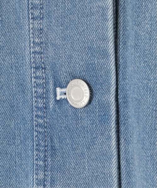 VENCEEXCHANGE（ヴァンスエクスチェンジ）の「デニムカバーオールジャケット（デニムジャケット・レディース・ブルー系その他/ブルー/ブラック・FREE）」の5枚目の写真