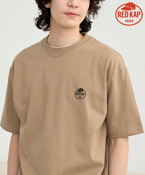 coen(コーエン)の「【REDKAP/レッドキャップ】別注プリントTシャツ(Tシャツ/カットソー・メンズ・ブラック/ホワイト/ベージュ・XL/M/L)」の3枚目の写真