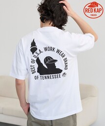 coen | 【REDKAP/レッドキャップ】別注プリントTシャツ(Tシャツ/カットソー)