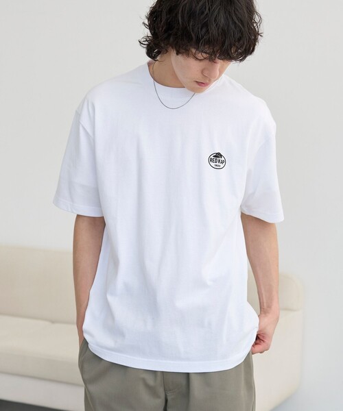 coen(コーエン)の「【REDKAP/レッドキャップ】別注プリントTシャツ(Tシャツ/カットソー・メンズ・ブラック/ホワイト/ベージュ・XL/M/L)」の4枚目の写真