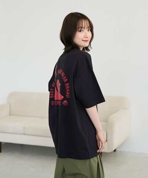coen(コーエン)の「【REDKAP/レッドキャップ】別注プリントTシャツ(Tシャツ/カットソー・メンズ・ブラック/ホワイト/ベージュ・XL/M/L)」の10枚目の写真