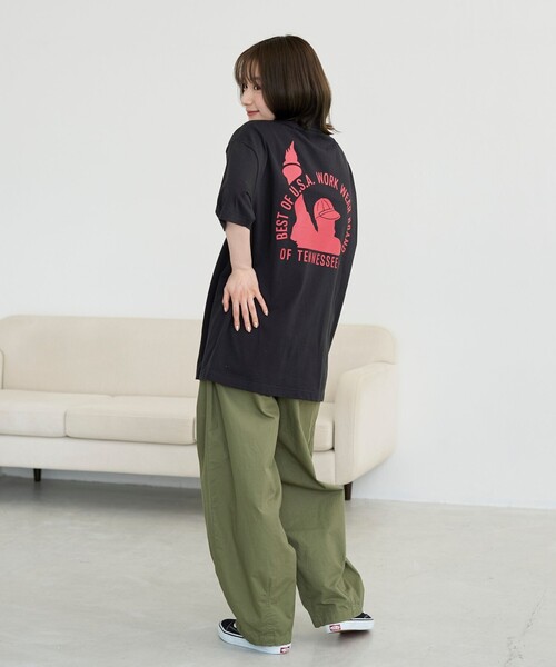 coen(コーエン)の「【REDKAP/レッドキャップ】別注プリントTシャツ(Tシャツ/カットソー・メンズ・ブラック/ホワイト/ベージュ・XL/M/L)」の15枚目の写真