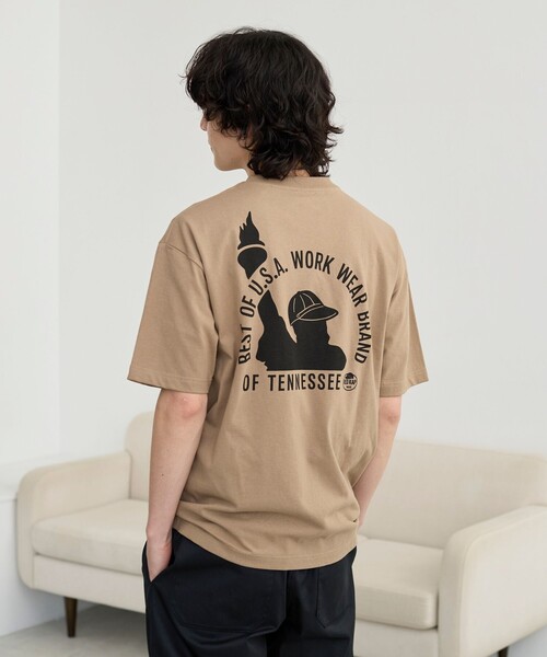 coen(コーエン)の「【REDKAP/レッドキャップ】別注プリントTシャツ(Tシャツ/カットソー・メンズ・ブラック/ホワイト/ベージュ・XL/M/L)」の18枚目の写真