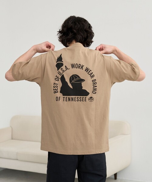 coen(コーエン)の「【REDKAP/レッドキャップ】別注プリントTシャツ(Tシャツ/カットソー・メンズ・ブラック/ホワイト/ベージュ・XL/M/L)」の20枚目の写真