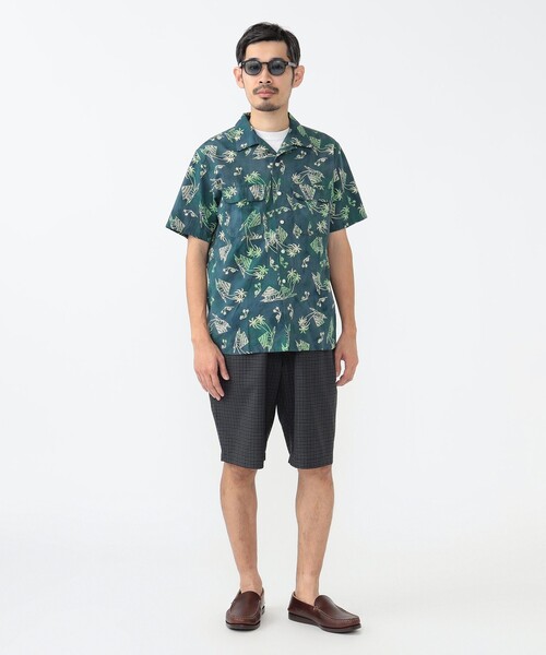 BEAMS PLUS(ビームスプラス)の「ウォッシャブル ウール チェック イージー ショーツ(その他パンツ・メンズ・グリーン/ブルー・L/XL/S/M)」の16枚目の写真