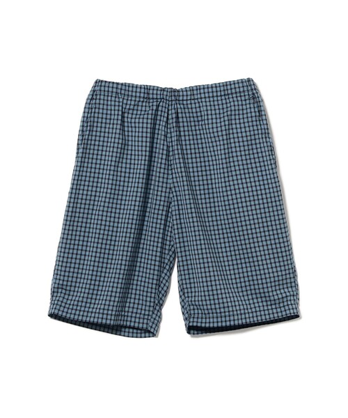 BEAMS PLUS(ビームスプラス)の「ウォッシャブル ウール チェック イージー ショーツ(その他パンツ・メンズ・グリーン/ブルー・L/XL/S/M)」の10枚目の写真