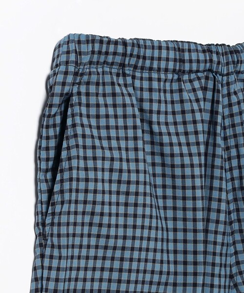 BEAMS PLUS(ビームスプラス)の「ウォッシャブル ウール チェック イージー ショーツ(その他パンツ・メンズ・グリーン/ブルー・L/XL/S/M)」の9枚目の写真