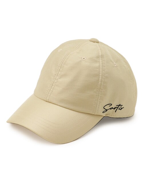 SHOO・LA・RUE(シューラルー)の「シャイニーキャップ(キャップ・レディース・ブラック/ライトベージュ/イエロー・00)」の1枚目の写真