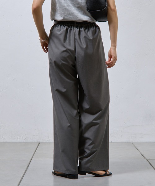 COLONY 2139(コロニートゥーワンスリーナイン)の「2タックスラックスパンツ(スラックス・レディース・ブラック/グレイッシュベージュ/グレー・SMALL/MEDIUM)」の6枚目の写真