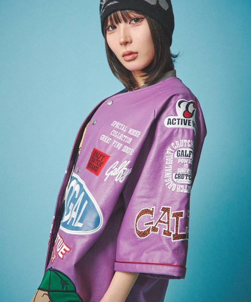 GALFY(ガルフィー)の「GALFY-レーシングシャツ(その他トップス・メンズ・ブラック/サックスブルー/パープル・L/XL)」の3枚目の写真