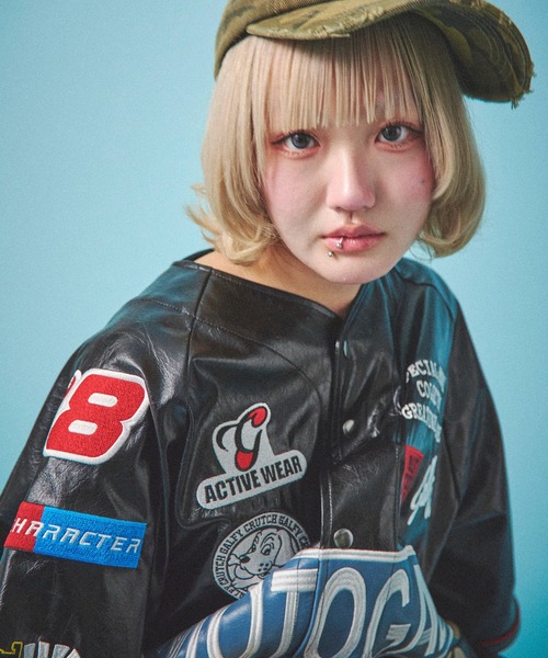 GALFY(ガルフィー)の「GALFY-レーシングシャツ(その他トップス・メンズ・ブラック/サックスブルー/パープル・L/XL)」の4枚目の写真