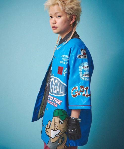 GALFY(ガルフィー)の「GALFY-レーシングシャツ(その他トップス・メンズ・ブラック/サックスブルー/パープル・L/XL)」の17枚目の写真