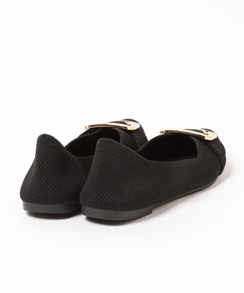 GLOBAL WORK（グローバルワーク）の「らくっションバックルパンプス/287565（パンプス・レディース・シルバー/ブラック/ホワイト・SMALL/MEDIUM/LARGE）」の9枚目の写真