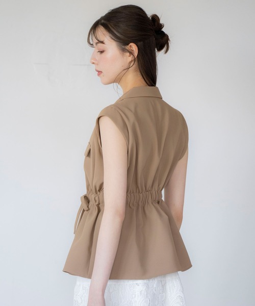 ウエストギャザージレブラウス NOELA｜【新色追加】ウエストギャザージレブラウス | Rakuten