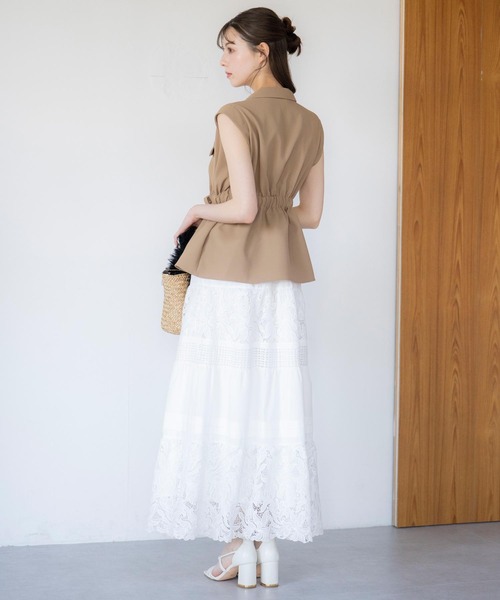 NOELA（ノエラ）の「【新色追加】ウエストギャザージレブラウス