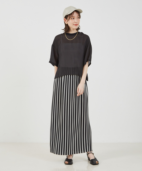 abahouse mavie(アバハウスマヴィ)の「シルキーキャップ(キャップ・レディース・ブラック/ベージュ・フリー)」の16枚目の写真