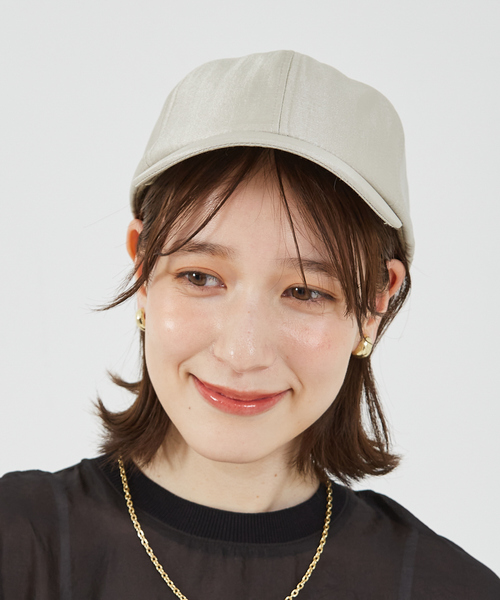 abahouse mavie(アバハウスマヴィ)の「シルキーキャップ(キャップ・レディース・ブラック/ベージュ・フリー)」の18枚目の写真