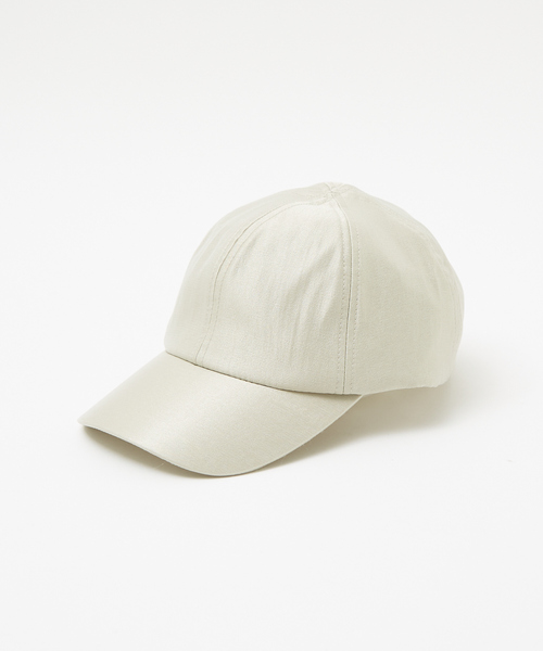 abahouse mavie(アバハウスマヴィ)の「シルキーキャップ(キャップ・レディース・ブラック/ベージュ・フリー)」の6枚目の写真