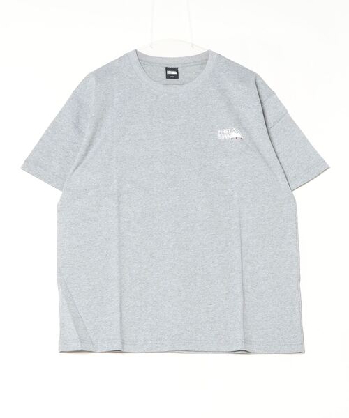 FIRST DOWN（ファーストダウン）の「【FIRST DOWN USA】F801042 FDUSA LOGO S/S TEE（Tシャツ/カットソー・メンズ・グレー/ホワイト/ブラック・XL/L/M）」の3枚目の写真