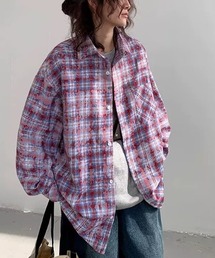Vintage Finish Check Shirt / ヴィンテージ加工 チェックシャツ 【TV 一泊家族 山崎裕太様 着用】