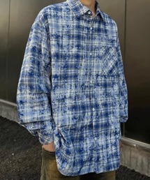 ALL RUNS（オールランズ）の「Vintage Finish Check Shirt / ヴィンテージ加工 チェックシャツ 【TV 一泊家族 山崎裕太様 着用】（シャツ/ブラウス）」