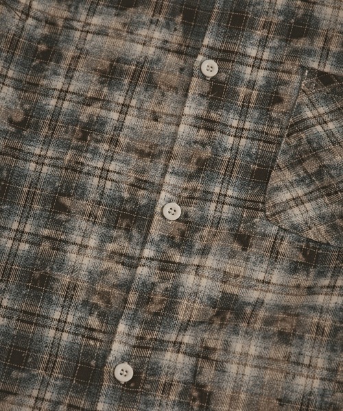 セール】Vintage Finish Check Shirt / ヴィンテージ加工 チェック