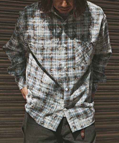 ALL RUNS（オールランズ）の「Vintage Finish Check Shirt