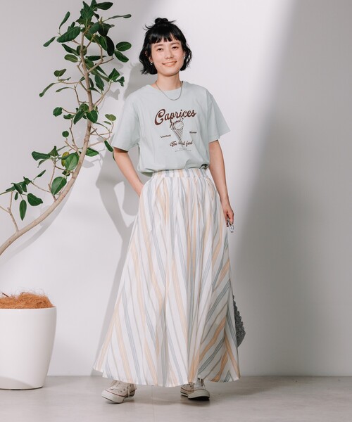 アイスクリーム グラフィックロゴプリントTシャツ ホワイト セール】ICE CREAM Tシャツ/アイスクリームTシャツ/プリントT