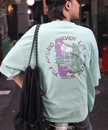 AIRWALK（エアウォーク）の「【AIRWALK】ヴィンテージライク ハードグラフィック ボックスシルエット半袖Tシャツ メンズ レディース（Tシャツ/カットソー）」