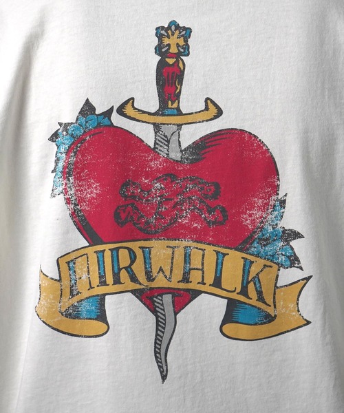 AIRWALK（エアウォーク）の「【AIRWALK】ヴィンテージライク ハードグラフィック ボックスシルエット半袖Tシャツ メンズ レディース（Tシャツ/カットソー・メンズ・ミント/ブラック系その他/ブラック/ホワイト系その他/ホワイト/グリーン系その他・L/M）」の7枚目の写真