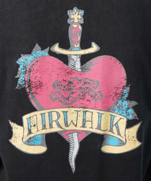 AIRWALK（エアウォーク）の「【AIRWALK】ヴィンテージライク ハードグラフィック ボックスシルエット半袖Tシャツ メンズ レディース（Tシャツ/カットソー・メンズ・ミント/ブラック系その他/ブラック/ホワイト系その他/ホワイト/グリーン系その他・L/M）」の9枚目の写真
