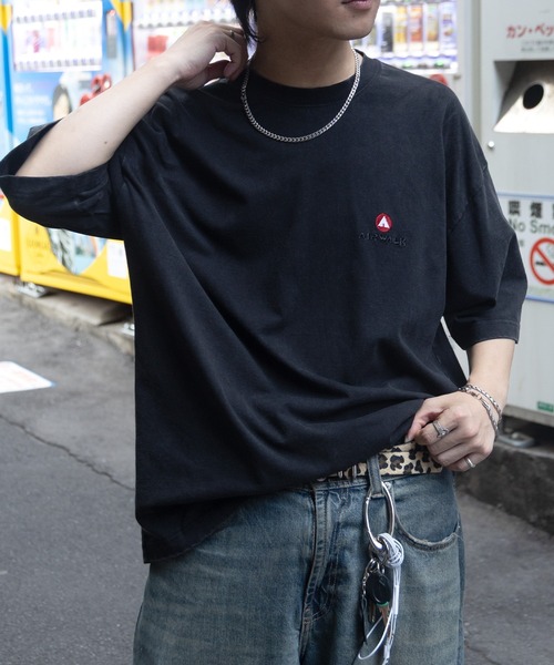 AIRWALK(エアウォーク)の「【AIRWALK】ヴィンテージライク ハードグラフィック ボックスシルエット半袖Tシャツ メンズ レディース(Tシャツ/カットソー・メンズ・ミント/ブラック系その他/ブラック/ホワイト系その他/ホワイト/グリーン系その他・L/M)」の21枚目の写真