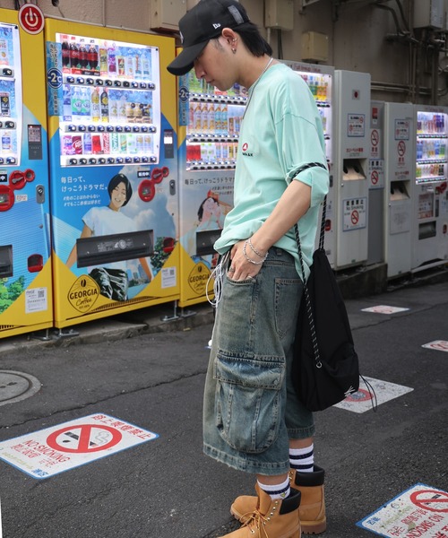 AIRWALK(エアウォーク)の「【AIRWALK】ヴィンテージライク ハードグラフィック ボックスシルエット半袖Tシャツ メンズ レディース(Tシャツ/カットソー・メンズ・ミント/ブラック系その他/ブラック/ホワイト系その他/ホワイト/グリーン系その他・L/M)」の20枚目の写真