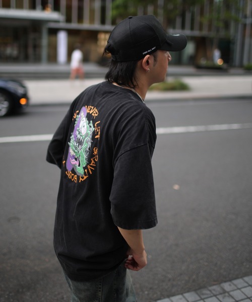 AIRWALK(エアウォーク)の「【AIRWALK】ヴィンテージライク ハードグラフィック ボックスシルエット半袖Tシャツ メンズ レディース(Tシャツ/カットソー・メンズ・ミント/ブラック系その他/ブラック/ホワイト系その他/ホワイト/グリーン系その他・L/M)」の13枚目の写真