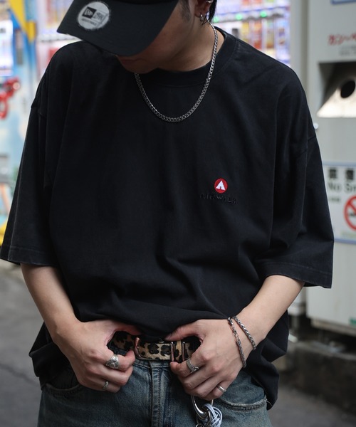 AIRWALK(エアウォーク)の「【AIRWALK】ヴィンテージライク ハードグラフィック ボックスシルエット半袖Tシャツ メンズ レディース(Tシャツ/カットソー・メンズ・ミント/ブラック系その他/ブラック/ホワイト系その他/ホワイト/グリーン系その他・L/M)」の22枚目の写真