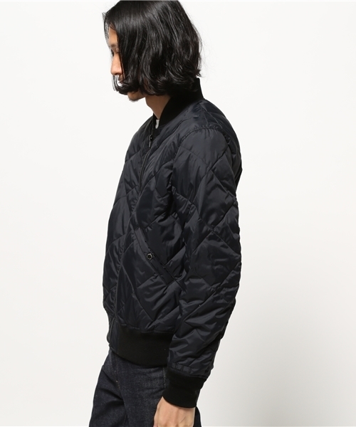 HYSTERIC GLAMOUR(ヒステリックグラマー)の「プリマダウンナイロンタフタ キルトMA-1 JK(MA-1・メンズ・カーキ/グリーン系カモフラージュ/ブラック・SMALL/MEDIUM/LARGE)」の17枚目の写真